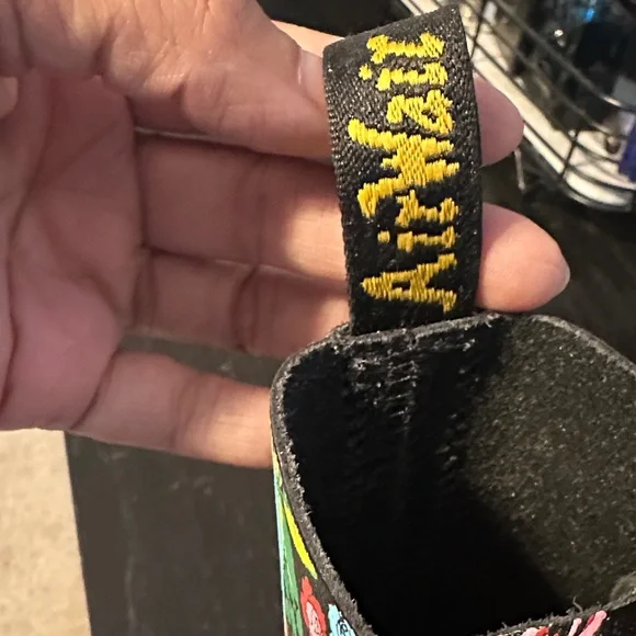 Floral Dr. Martens Combat Boots - Picture 4 of 8